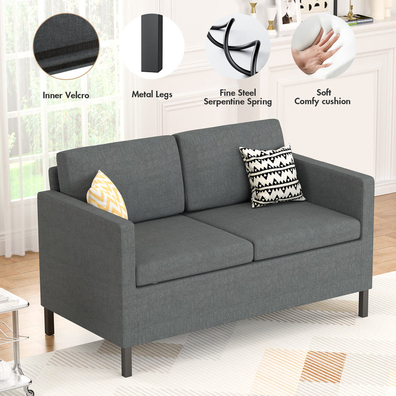 Advwin 2 Seater Sofa Loveseat Couch