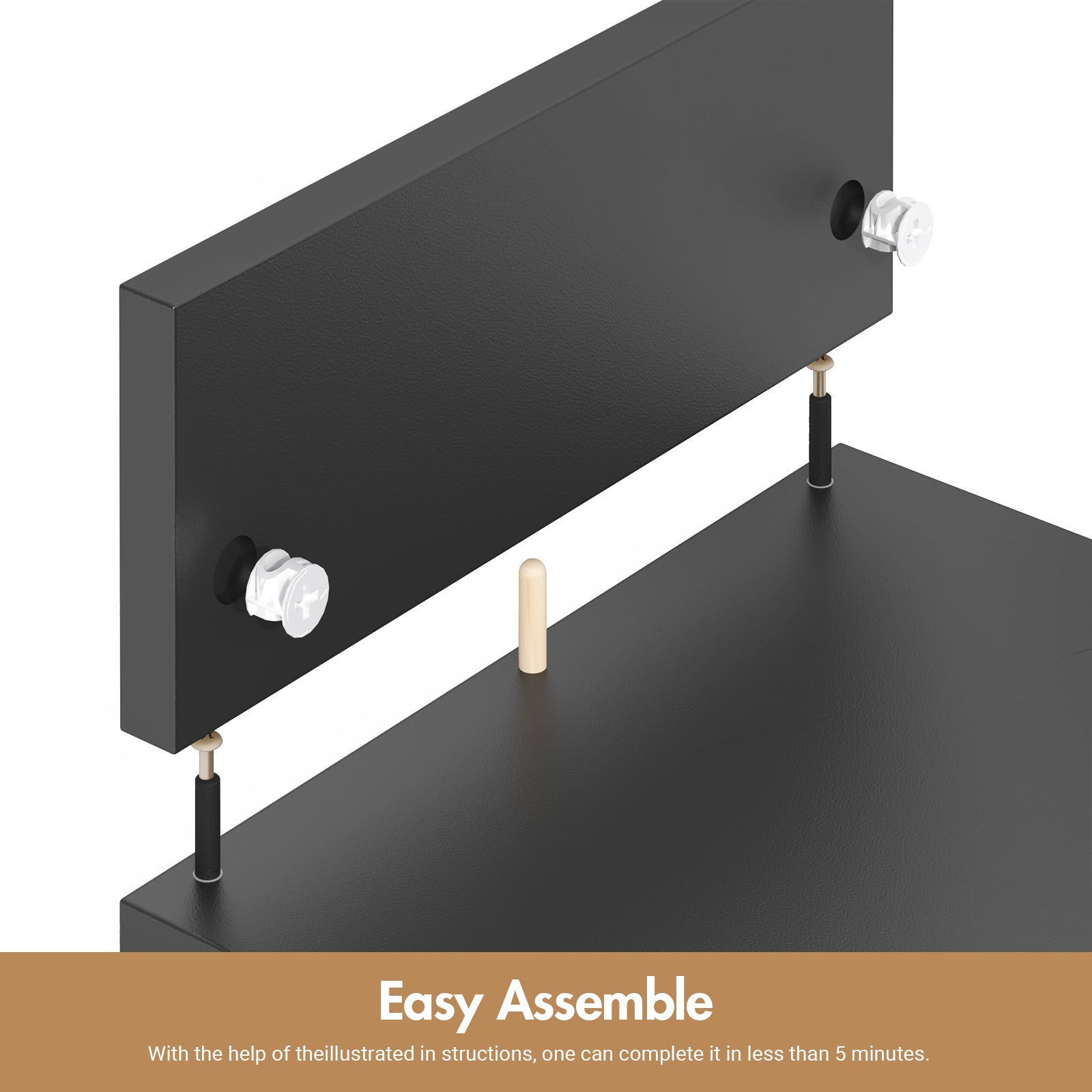 Advwin Dual Monitor Stand Riser Desk Organizer