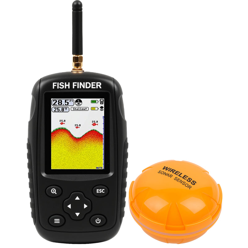 Advwin Portable Fish Finder Wireless Sonar Sensor Fish