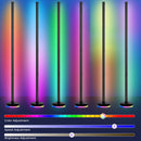 Advwin 4-Segment Modular LED Corner Floor Lamp