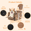 Advwin Center Console Dog Car Seat for Small Dogs