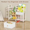 Advwin 3-in-1 Kids Bookshelf and Toy Storage 3-Tier