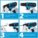 Advwin 21V Cordless Electric Drills Set