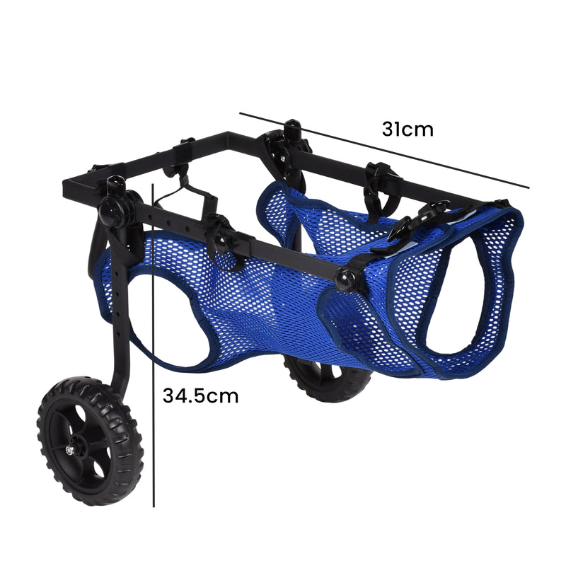 Advwin Small Dog Wheelchair for Disabled Pets