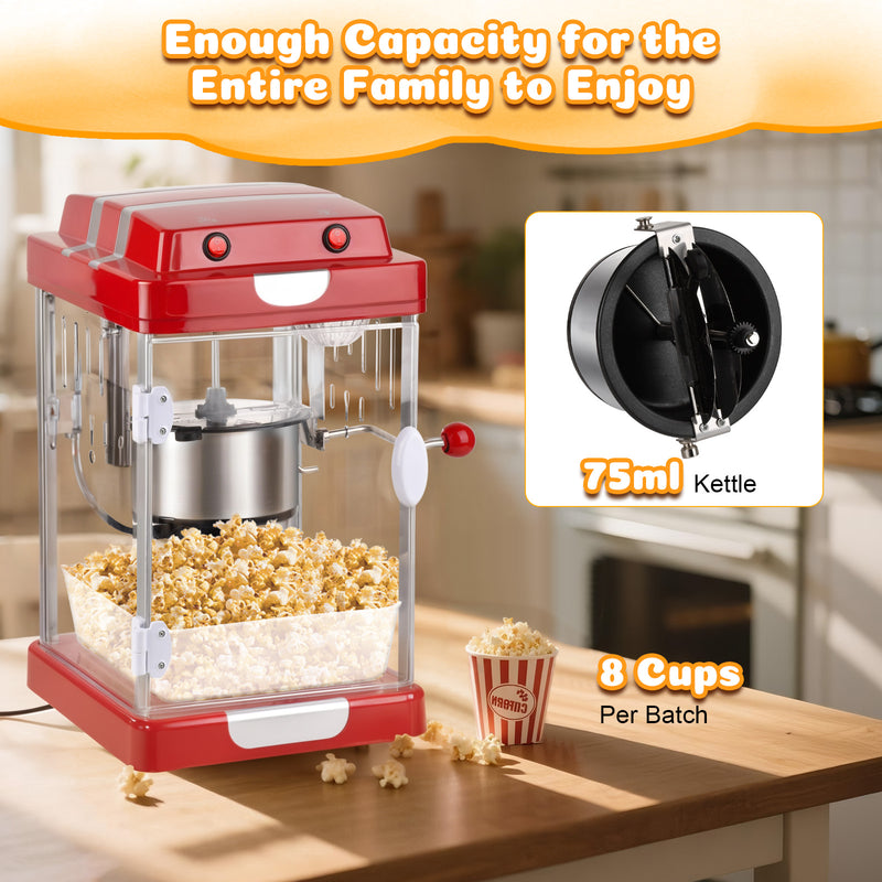 Advwin Electric Popcorn Maker for Home Use