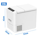 Advwin 28L Car Refrigerator Dual Zone Portable