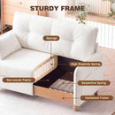 Advwin Loveseat Sofa 127cm 2-Seater