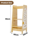 Advwin 4-in-1 Toddler Kitchen Step Stool Height Adjustable