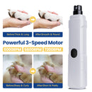 Advwin 3-Speeds Pet Dog Nail Grinder Set