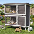 Advwin Wooden Pet Hutch Rabbit Cage House