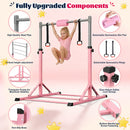 Advwin Gymnastics Bar for Kids Quick Foldable Horizontal Bar