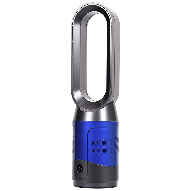 Advwin Bladeless Tower Fan Portable Electric Fan Black and Blue