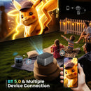 Advwin 1080P Smart Projector WiFi6 & BT5.0 150" Screen