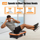 Advwin Vibration Plate Exercise Machine with Handlebar