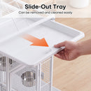 Advwin 153cm Large Bird Cage with Rolling Stand