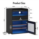 Advwin Bedside Table with Charging Station