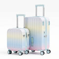 Advwin 2PCS Attachable Hardshell Luggage Set 14/20 Inch