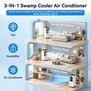 Advwin 10L 3-in-1 Evaporative Air Cooler w/ 12H Timer