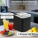 Advwin 2L 12KG Ice Makers Self-Cleaning Ice Machine