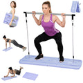 Advwin Foldable Pilates Reformer Board w/Back Storage