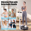 Advwin Vibration Plate Exercise Machine with Handlebar