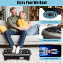 Advwin Vibration Plate Exercise Machine with Handlebar