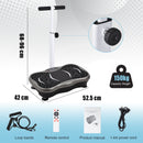 Advwin Vibration Plate Exercise Machine with Handlebar