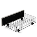 Advwin Bed Frame with Velvet Upholstered Headboard