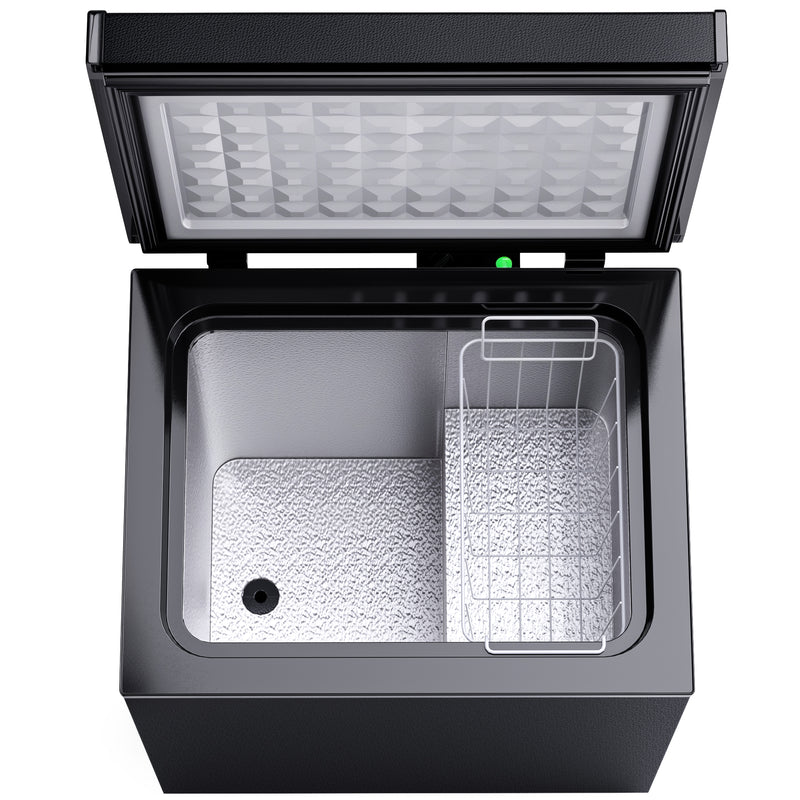Advwin 50L Chest Freezer with Removable Wire Basket