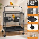 Advwin 71cm Small Bird Cage with 2-in-1 Handle