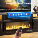 Advwin 178cm Fireplace TV Stand with 90cm Electric Fireplace