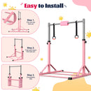 Advwin Gymnastics Bar for Kids Quick Foldable Horizontal Bar