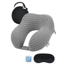 Travel Neck Pillow Washable 100% Pure Memory Foam