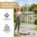Advwin 153cm Large Bird Cage with Rolling Stand