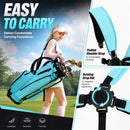 Advwin 7-Way Golf Stand Bag w/ Full-Length Dividers