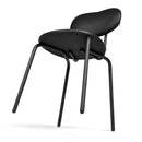 Advwin Kitchen Dining Chairs Black Set of 4