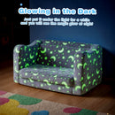 Advwin 2-in-1 Foldable Toddler Couch for Kids