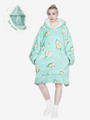 Advwin Electric Bladeless Fan Heater & Blanket Hoodie