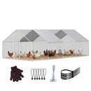 Advwin 6x3x1.95m Walk-in Metal Chicken Coop