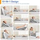 Advwin Bed Wedge Pillow Set  Adjustable Foam Reading Pillow (Pre-Order)