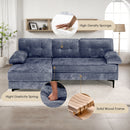 Advwin Sofa 3 Seaters Sofa L Shape