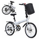 Advwin 20" Folding Bicycle with 6-Speed Dual Brake System (Pre-Order)