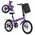 Advwin 20" Folding Bicycle with 6-Speed Dual Brake System (Pre-Order)