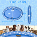 Advwin Inflatable Dog Raft Float with Blast Pump