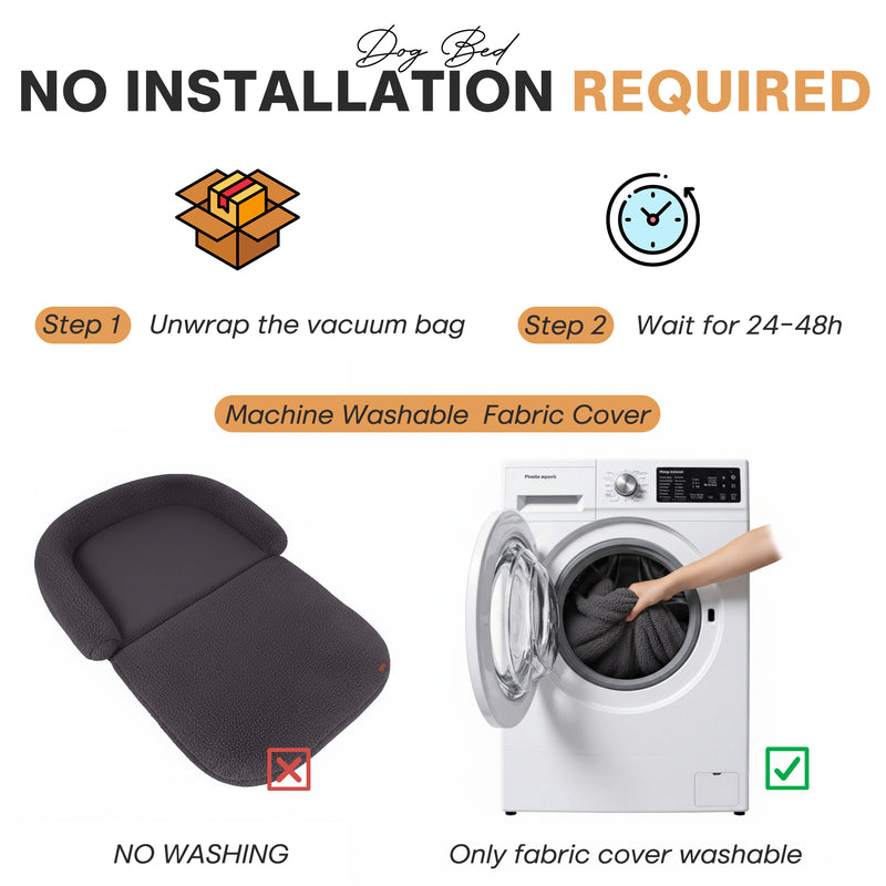 Advwin Foldable Human Dog Bed 2 in 1 Flexible Giant Bed