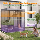 Advwin 3-Tier Outdoor Mesh Cat Enclosure
