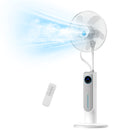 Advwin Misting Pedestal Fan with 4L Humidifier