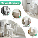Advwin Toilet Safety Rails Frame with Storage Basket