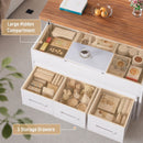 Advwin 95cm Lift Top Coffee Table with Storage Bench
