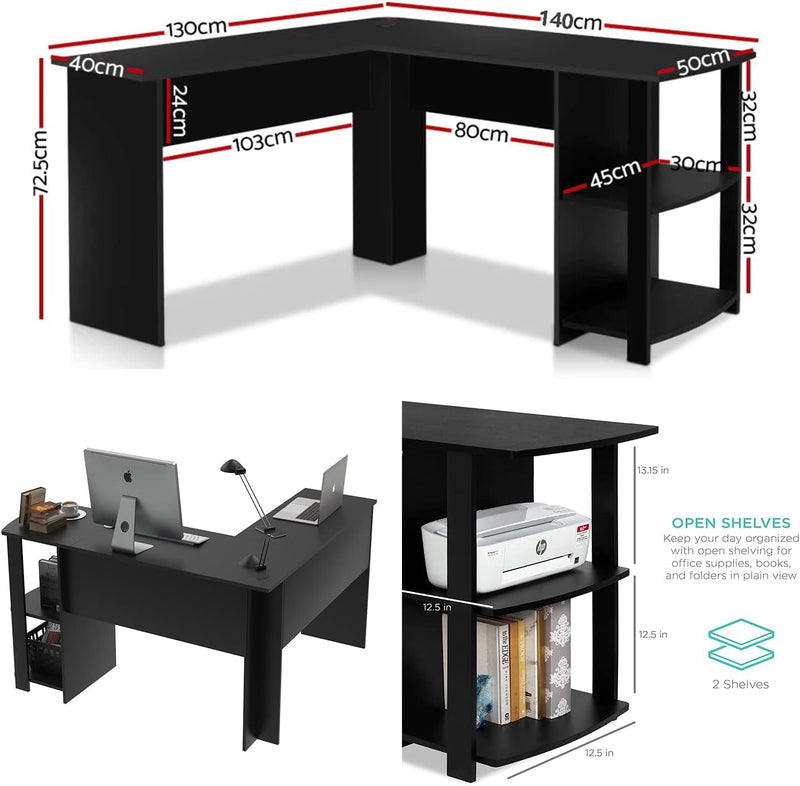 Advwin L Shaped Computer Desktops Corner Desk